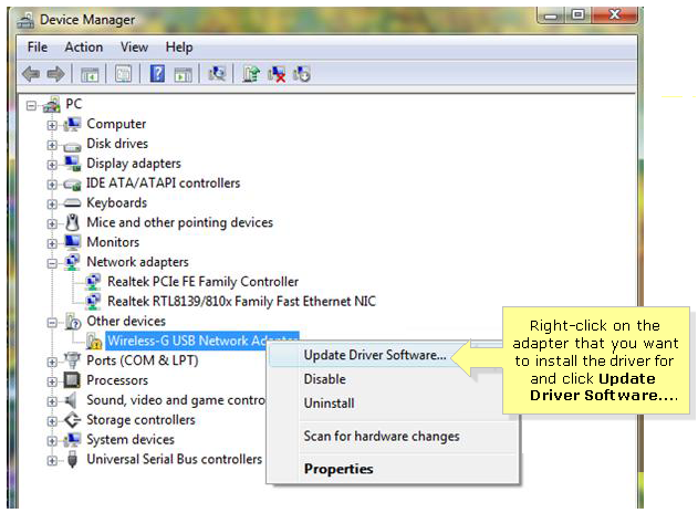Generic Pcmcia Network Card Driver Windows 7